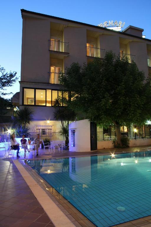 Hotel Mehari Riccione Exteriör bild